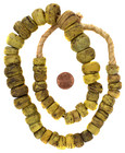 Yellow Hebron Trade Beads