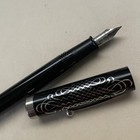 Vintage Sheaffer Fountain Pen Italic F Writing Calligraphy Drawing Art