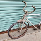 1936 Monark Silver King M1 Aluminum Cruiser Bike Vintage Restoration Project