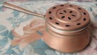 Vintage Early 20th Century Copper Bed Warmer