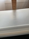 Vtg  Sheer Tupperware Bread Loaf Keeper Storage Container  171  172 Lid Clear