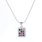 12 Tribes Children Of Israel Ephod Hoshen Breastplate Necklace With Long Chain