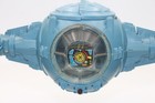 Vintage Star Wars Tie Fighter Vehicle Imperial Starship Toy Light Blue Grey