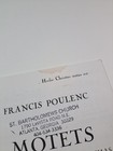 Vintage Sheet Music Motets For The Season Of Christmas By Hugh Ross