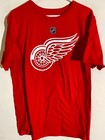 Adidas  Nhl T-shirt Detroit Red Wings Dylan Larkin Red Sz M