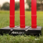 Cricket Stumps With Stand Cricket Kit Plastic Wickets For Cricket Standard Wicke