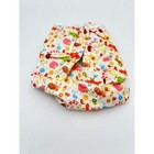 Baby Diaper Cover Adjustable Snap Comic Wildlife Print Moose  Monkey One Size