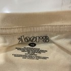 The Doors Xl Graphic T-shirt 60  Cotton 40  Polyester Cream Rock Music