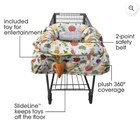 Infantino Compact 2-in-1 Shopping Grocery Cart Cover Vegetable Print Packable