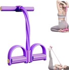6 Tube Pedal Resistance Device exercise Bands With Handles pedal Resistance Band