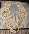 8 Pc Lot Antique   Vintage Dress Collars Eyelet Battenburg Embroidery Crochet