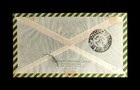 Panair 1944 Cover Brazil S  o Paulo To Rio De Janeiro By Nocturnal Air Mail