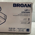 Broan Bathroom Ventilation Fan Lp50100dc Lo Profile 50-80-100 Cfm 4in Duct Fan