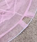 Pink Princess Bed Canopy Netting Mosquito Net Round Height 96   