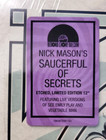 Nick Mason -  saucerful Of Secrets  12  Ep  Record Store Day   2020   Look   