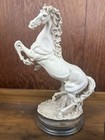 Beautiful Vintage Italian Rearing Horse By Artist Giuseppe Armani