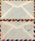 Bolivia - Two Airmail Covers With Triangle Stamps