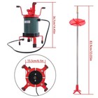With 12  Brackets Kit Septic Tank Shaft Aerator Air Pump Fit For Septic Aerator