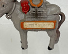 Vintage Occupied Japan Painted Metal Pack Mule Carlsbad Caverns Figurine