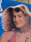 Vintage 1987 Anheuser Busch La Beer Poster La Keeps You Cool Bikini Beach 20x28