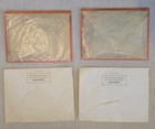 Lot Of 4 Vintage Antique Hair Net Packages Great Graphics 1920 s-1940 s Nos