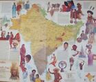 National Geographic Dec 1984 Map Peoples South Asia W afghanistan   Burma