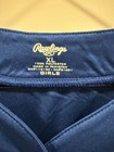      Rawlings     Softball Baseball White   Blue Jersey Girls Youth Sz Xl     
