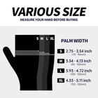 100pcs Nitrile 3 5mil Black Disposable Latex Free Non Rubber Gloves For Cleaning