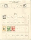 Straits Settlements  malaya malasia  On Scott International Album Pages - 905 Di