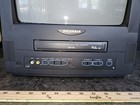 Sylvania Ssc130 13  Crt Tv W  Built-in Vhs Vcr 1 9 Micron 4-head Retro Gaming 
