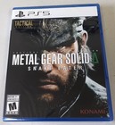 Metal Gear Solid Delta  Snake Eater - Tactical Ed - Playstation 5 New Free Ship
