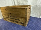 Vintage Kentucky Bourbon Whiskey Wood Crate 12 Bottle 2 40 Gallon Storage Box 