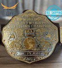 Big Gold World Heavyweight Championship Replica Tittle Belt Brown 6mm Diecasting