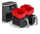 Smart Fryer Set 2 Pcs Basket Color Red