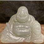 Antique Ancient Chinese Hand-carved Jade Happy Buddha Figurine