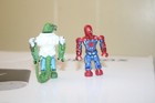 Mega Bloks The Amazing Spiderman And Lizard Minifigures From Set 1949 Rare