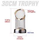 Mlb 2019 World Series Trophy Washington Nationals Resin 11 81in Replica Trophy