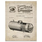 Vintage Whiskey Moonshine Still Patent Art Print Beer Advertising Bar Decor Gift