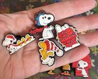 New 11 Piece Snoopy Peanuts Themed Shoe Charms Shoe Decorations
