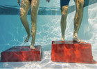 New Water Aerobics Step Aquatic Swimming Pool Fitness Exercise Therapy Sm lg