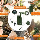 Hand Pump Water Filter personal Filtration Straw Outdoor Water Purifier System