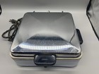 Vtg Rare 1950   s Sunbeam Model W-2 Waffle Maker Chrome Finish Tested Works