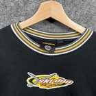 Vintage Y2k Ski-doo Mens Black Long Sleeve Ski Snow Team Racing Shirt Size Large