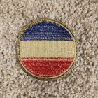 Vintage Army Ground Forces Patch Wwii Original Red White Blue Military Ww2