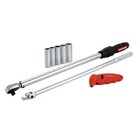 Craftsman 8 Pc Tire Change Kit 1 2  Torque Wrench 20-250 Ft-lb W case Cmmt45008