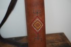 Vintage Native American Decorative Beaded Leather Arrow Quiver - Damaged Strap