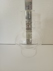 7  Clear Hooded Oil Lamp Chimney Shade 3  Fitter