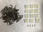 Aurora Slot Car Track - 200 Pins   100 White Locks  Connectors  Joiners - New