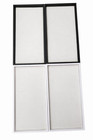 20 White Jewelry Display Pads Showcase Tray Inserts Closeout 14x7 5