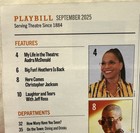 Hamilton September 2025 Special Hamilten Playbill Leslie Odom Jr With Cast Slip
